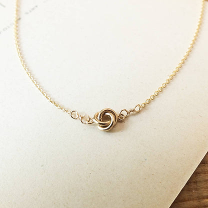 Love Knot Audrey Hepburn Necklace