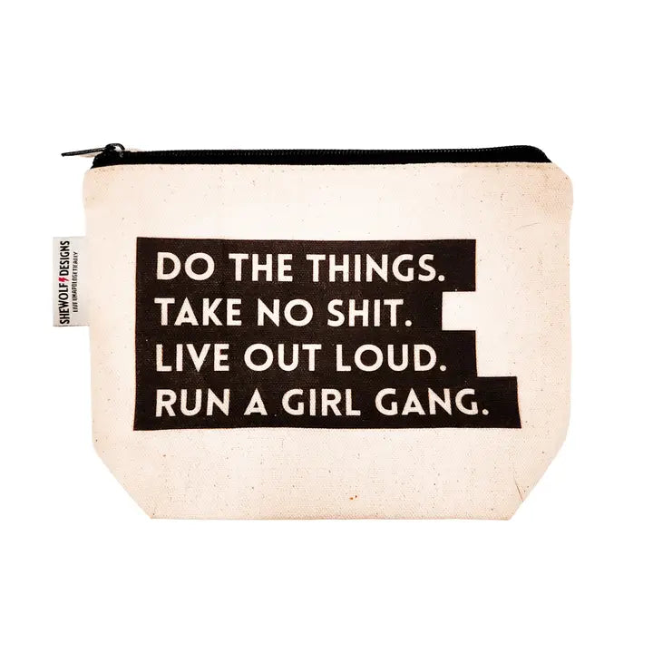 Run a Girl Gang Pouch