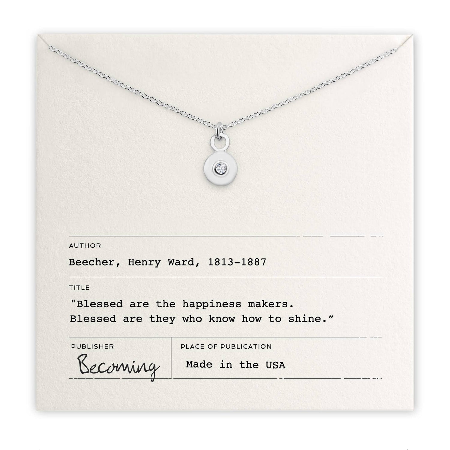 Shine H. Beecher Necklace